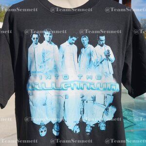 NEW 2026 Backstreet Boys Black Sphere Shirt // Into the Millennium Las Vegas